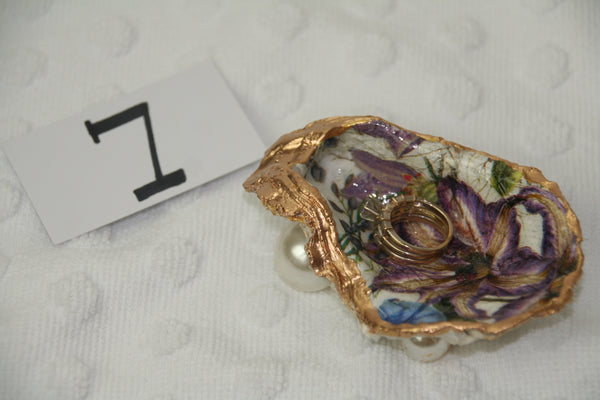 Oyster Trinket Dish (Purple)